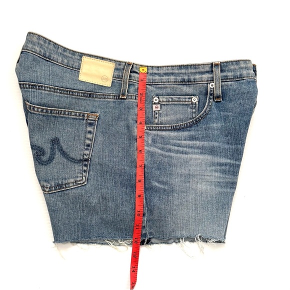 AG Adriano Goldschmied The Hailey Cut Off Shorts Size 29 - Picture 9 of 11